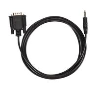 UPALDHOU DB9 de Haute qualité -Mänliche jusqu'à DC3,5 Mm Macho RS232 Câble Câble Solution Confortable pour Une connectivité Série de 1,8 M