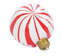 UPALDHOU Design Unique, PVC Ornement de Décoration Ornement en PVC, Boule de Noël Gonflable avec Une Couleur Vive et Ludique, Décor Polyvalent Léger et Portable, adapté au Jardin de Pelouse (Modèles