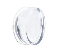 UPALDHOU Dôme de Loupe Optique 8X, Acrylique Optique avec Grossissement 8X pour la Lecture de Plans, de Cartes, de Journaux, Utilisation Portable