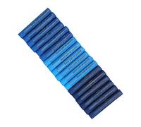 UPALDHOU Ensemble de 18 Pastels à L'huile Bleu Doux, Couleurs Vives de Haute sécurité pour étudiants Artistes, Cadeaux Exquis pour la Maison, L'école et le Bureau