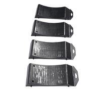 UPALDHOU Ensemble de 4 Rampes de Protection des Pneus, Rampes de Stockage pour Véhicules en Polypropylène de qualité Supérieure avec Résistance aux pour la Prévention des Points Plats,