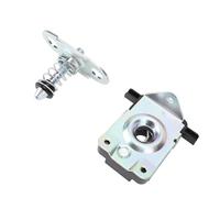 UPALDHOU Ensemble de Verrouillage de Loquet de Capot, Ensemble de Verrouillage de Loquet de Capot Avant en Métal 2 Pièces 51238229807 51238203859, sécurité de Installation Facile pour E39 E46 E53