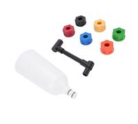 UPALDHOU Ensemble D'entonnoirs pour Huile Moteur, Entonnoir Automobile Multi-usages avec 6 Adaptateurs et Tube D'extension coudé, Structure Anti-fuite Autobloquante pour Voitures,