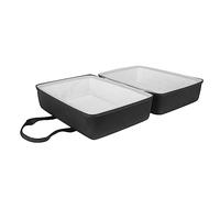 UPALDHOU Étui de Voyage Dur de Haut-Parleur avec Un Intérieur Doux pour Le Haut-Parleur Portable de A5 en Noir