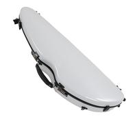 UPALDHOU Étui en Violon en Fibre de Carbone avec Bretelles Doubles, Compteur d'humidité, 4/4 Boîte de Voyage Pleine Grandeur, pour Les Joueurs
