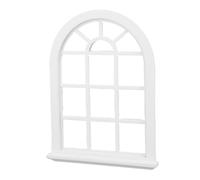 UPALDHOU Fenêtre de Maison de Poupée Miniature, Volet en Bois Traditionnel 1/12 à l'échelle 8 pour Une Utilisation Polyvalente, Un Design Complexe, Un Style personnalisé avec Charme et élégance,