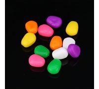 UPALDHOU Flotants Pop Up pour Pêche à la Carpe, 60 Pièces 6 Couleurs | Attractif visuel Topwater, 6 variantes de couleurs, profil flottant 0,8x1,4 cm, corps PRT résistant aux chocs, pour carpe,