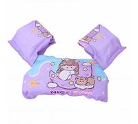 UPALDHOU Flotteur de Natation pour Enfants, Tout-Petits Non Gonflables, Support Flottant, Manchon Léger, équipement de sécurité Aquatique (Fille Violette)