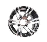 UPALDHOU Jante de Roue en Alliage D'aluminium ATV de 12 Pouces Haute Performance, Remplacement Robuste pour Chariot de Kart, adapté à Divers Véhicules (Roue Avant)