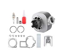 UPALDHOU Kit Cylindre-piston 11210-40B01 pour LT80 1987-2006 | Ensemble Haut de Gamme, Construction en Aluminium et Fer, Réparation de Moteur de VTT, Remplacement Direct, compatibilité