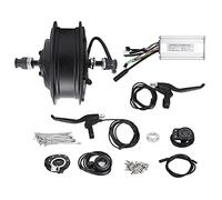 UPALDHOU Kit DE Conversion DE Vélo électrique 500W 36V 48V Moteur du Moteur pour LIBIE DE DIY avec Silencieux sans Balais DE 20 à 28 Pouces Montadeur LED pour Roue 12g (COLONS 12G de 20 Pouces)