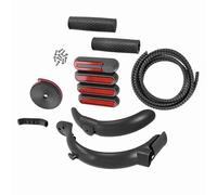 UPALDHOU Kit de Couverture de Garde-Boue de Scooter en Silicone, Autocollants Réfléchissants, Ligne de Dissimulation de Frein, Bande Anti-Collision avec Manche de Levier de Frein en Silicone, pour