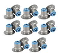 UPALDHOU Kit de Joints de Valve 16 Pièces, Jeu de Joints de Tige de Valve, Remplacement Direct en Fer OEM 12482063 pour LS1 LS2 LS6 LQ4 LQ9 LM7 L59 LR4 pour Express Silverado