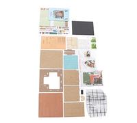 UPALDHOU Kit de Maison de Poupée Miniature, Belle Décoration de Maison pour S'amuser à la Main à Partir de 14 Ans