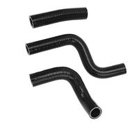 UPALDHOU Kit de Tuyau de Liquide de Refroidissement de Radiateur 3 Pièces | Silicone à Trois Couches, Utilisation à Haute Température, étanchéité Résistante aux Fuites, Système de Refroidissement de
