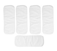 UPALDHOU La Couche-culotte en Tissu à 3 Couches Insère des Couches en Microfibre Super Absorbantes Lavables pour bébé (Cinq comprimés par paquet 35 * 13.5cm)