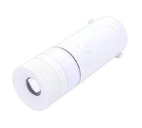 UPALDHOU Lanterne de Camping, Lampe de Poche Portative Pliante et Rechargeable, Lampe Suspendue pour Tente, Voyage en Plein Air, Randonnée, Urgence (WHITE)
