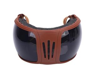UPALDHOU Les Lunettes d'équitation à Cheval UV400, Les Sangles Réglables, Le Rembourrage Mou, Les Lunettes de Soleil Sportives pour Rouler avec Un Design élégant pour Le Garde (Gray)