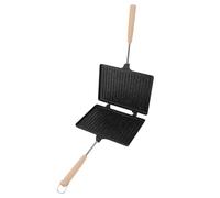 UPALDHOU Manuel Toastera Fabricant en Bois Amovible Non Chaud, Idéal pour un Usage Domestique, Petit-déjeuner, 23 X 17 Cm 9,3