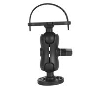 UPALDHOU Moteur de Recherche de Poisson Robuste, Compatible avec Différents Passionnés de Pêche, Conception de Base Ronde Noire