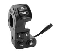 UPALDHOU Moto Scooter Clignotant Avertisseur Commutateur Guidon 6 Broches | Ajustement universel pour G2pro G2max, contrôle des phares électriques, Module multifonction intégré, support de serrage