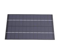 UPALDHOU Panneau Solaire, Panneau Solaire en Silicone Polycristallin de Type C étanche à L'eau 4,2 W pour Lampes de Jardin, Caméras de sécurité 200 X 130 Mm