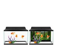 UPALDHOU Papier de Décoration d'affiche D'Aquarium en PVC, Décor D'Aquarium épaissi Facile à Fixer, Fond Fantastique pour Aquarium, Beau Décor pour Aquarium (61 * 30CM)