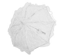 UPALDHOU Parasol en Dentelle, Design Vintage en Dentelle fabriqué à la Main, Accessoire de Photographie de Mariage Idéal pour Les Fêtes élégantes et Les événements Spéciaux (White)
