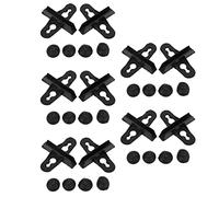 UPALDHOU Pince à Ventouse Durable en Plastique pour Aquarium, Support pour Feuille de Séparation pour Aquarium, Facile à Installer pour, 10 Pièces