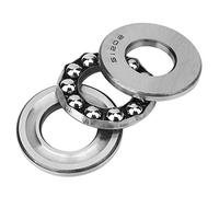 UPALDHOU Plane Thrust Bearing 51202 15mm 2RS | Acier à roulements, résistant à la corrosion, fabrication de machines, fonctionnement fluide, chemin de roulement stable