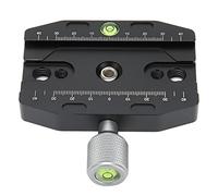 UPALDHOU Plaque de Stockage de L'adaptateur Montag avec 2 Miroirs de Vessie, Changement de Mémoire Chimiquement oxydé: Caméscope de DSLR, Tête de Balle Universelle Compatible