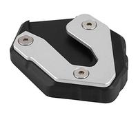 UPALDHOU Plaque d'extension Latérale en Aluminium CNC Durable, Stabilisateur d'agrandissement Non Glissant avec Outil de Socket Hexagonal, Noir + Argent, élargissez la Zone de Support du Support