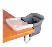 UPALDHOU Plateau à manger à clipser pour bébé, plateau de chaise haute pour tout-petit avec récipient de collecte, plateau à manger de table à clipser pour un usage domestique