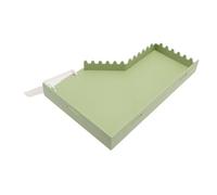 UPALDHOU Plateforme Innovante pour Hamster avec échelle, Zone de Repos et de Collation pour Petits Animaux, Plastique moulé par Injection (en Forme de L (18x15x8,5 cm/7,1x5,9x3,3 Pouces))