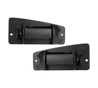 UPALDHOU Poignée de Porte Extérieure Arrière de Voiture Remplacement de Poignée de Porte Extérieure ABS 15758171 15758172 Ajustement Direct Installation Facile pour Silverado Sierra Cabine étendue