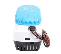 UPALDHOU Pompe de Cale Automatique pour Bateau 24 V, Pompe Submersible Marine 1 100 GPH avec Interrupteur à Flotteur intégré, Grande Sortie de 1/8 Po pour Bateaux et Yachts