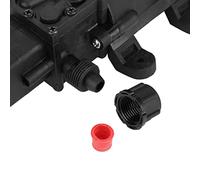 UPALDHOU Pompe électrique à Membrane avec Débit de 5,5 L/min | Matériau PPS durable, Diaphragme résistant à la chaleur, Convient au lavage de voiture, Conception résistante à la corrosion