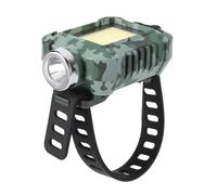 UPALDHOU Prix sur Lampe de Poche, IPX5 Proof de 3000lx LED Multi-fonctions Multiples avec Lumière de Signal SOS Rouge pour Aventures en Plein Air Randonnée à Cyclisme (GREEN)