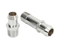 UPALDHOU Raccord de Tuyau de Chauffage en Acier Inoxydable 3 Pouces et 1 | Jeu de Connecteurs Antirouille avec Embouts 3/4" et 5/8", Filetage de Tuyau 1/2", Remplacement pour Camaro Nova Impala