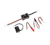 UPALDHOU RC MOTOR ESC Combo Set avec une Technologie de Focage Avancée, un Couple Puissant à Basse Vitesse, une Basse Tension Intelligente Protégeant pour 1/18, 1/24, /28 RC CARS