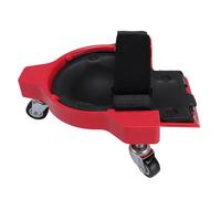 UPALDHOU Rolling Knee Pad Wheeled Knee Creeper Abs Rolling Kneeler avec 3 Roulettes Lourds à 360 Degrés pour Peinture de Sol Atelier de Réparation de Voitures (rouge)