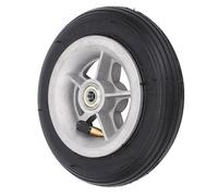 UPALDHOU Roue de Trottinette 6x1 1/4, Pneu Gonflable en Caoutchouc Offrant une Excellente Adhérence et Absorption des Chocs, pour Pièces de Rechange de Trottinette électrique avec Trou de