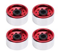 UPALDHOU Stabilité Améliorée, Moyeu de Roues en Aluminium pour Axial SCX10 III, Gen 8 7 D90 1/10 RC Crawler Car, Pas de Collage Requis, Moyeu de Roue Rétro RC, fabriqué avec de l'Aluminium Premium