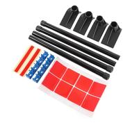 UPALDHOU Support de Godet de Camping Stable et sécurisé, Design Portable à économie d'espace, Support de Seau de Camping en Métal Robuste Titulaire jusqu'à 35 Kg, adapté à une Visite avec du