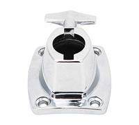 UPALDHOU Support de Kit de Batterie en Alliage de Zinc, Support de Serrage Durable pour Cymbales et Bras d'accessoires Tom, Idéal pour les Batteurs (SILVER)