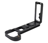 UPALDHOU Support en L en Métal pour GFX100S GFX50SII, Plaque QR L en Alliage d'aluminium avec Trous de Vis 1/4 20 et 3/8 pour Prise de Vue Verticale et Montage sur Trépied