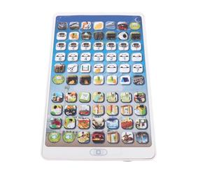 UPALDHOU Tablette d'apprentissage Trilingue, Tablette d'apprentissage en Langue pour Enfants, Pad ' des Langues: Le Dispositif éducatif Interactif Enseigne 3 à Travers des Jeux et des Chansons