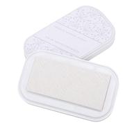 UPALDHOU Tampon Encreur pour Tampon, Utilisation Sûre et Durable, pour Papier Double Adhésif, Carton, Amateurs D'artisanat, Rouge doré, Angle de Flash Rose (#2)