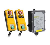 UPALDHOU Télécommande Industrielle sans Fil étanche pour Grue de Levage, Contrôleur pour Ponts Roulants, Signal Fort pour Grues à Tour, Matériau ABS (ABS2)