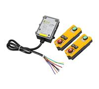 UPALDHOU Télécommande Industrielle sans Fil étanche pour Grue de Levage, Contrôleur pour Ponts Roulants, Signal Fort pour Grues à Tour, Matériau ABS (ABS 3)